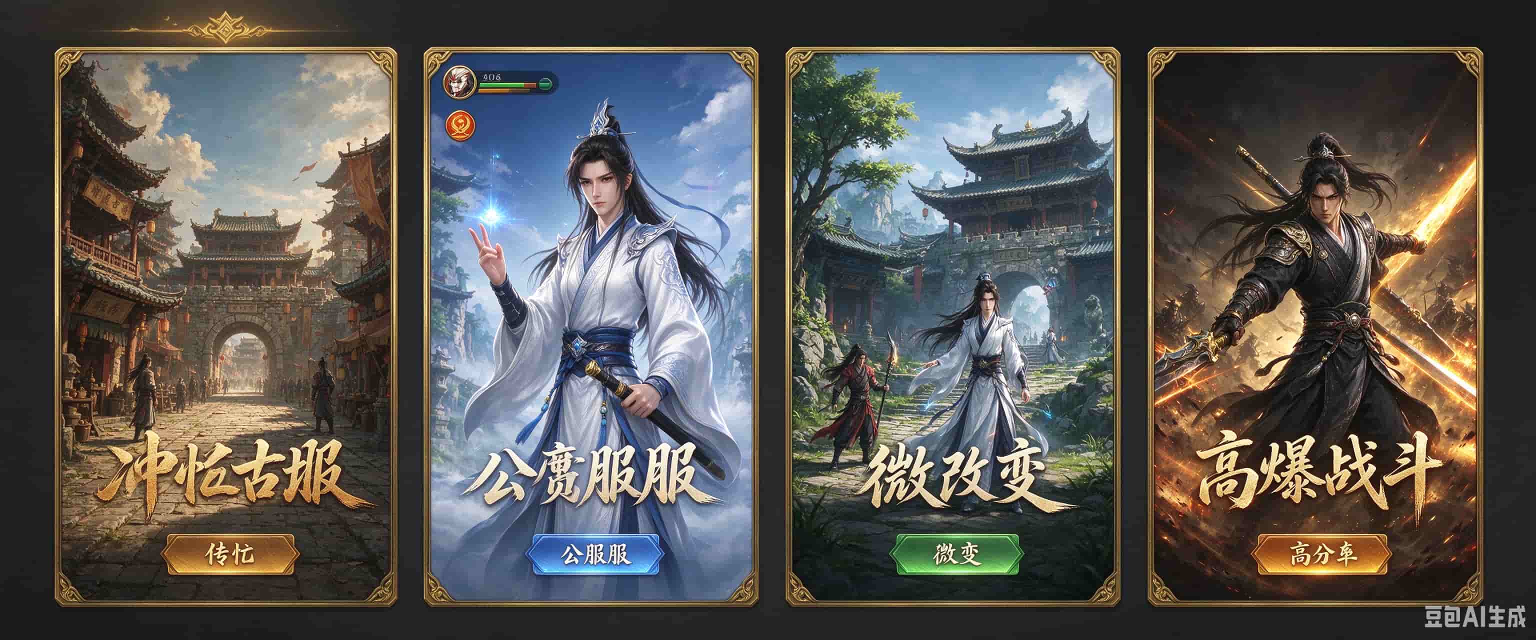 公益天龙八部私服版本介绍